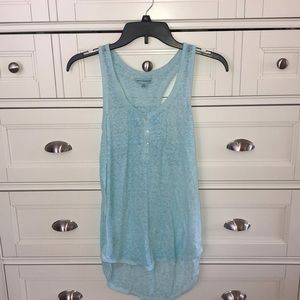 Light blue AEO racerback tank